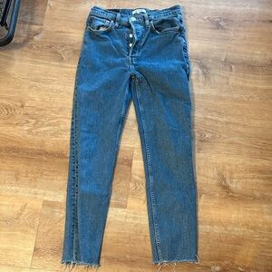 Re/Done high waisted denim jeans
